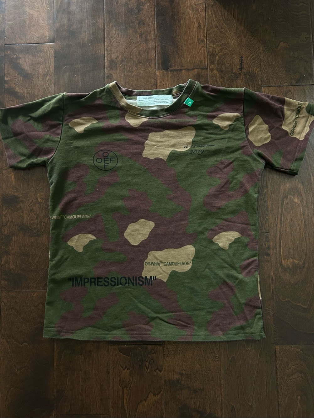 Off-White Camouflage Tee